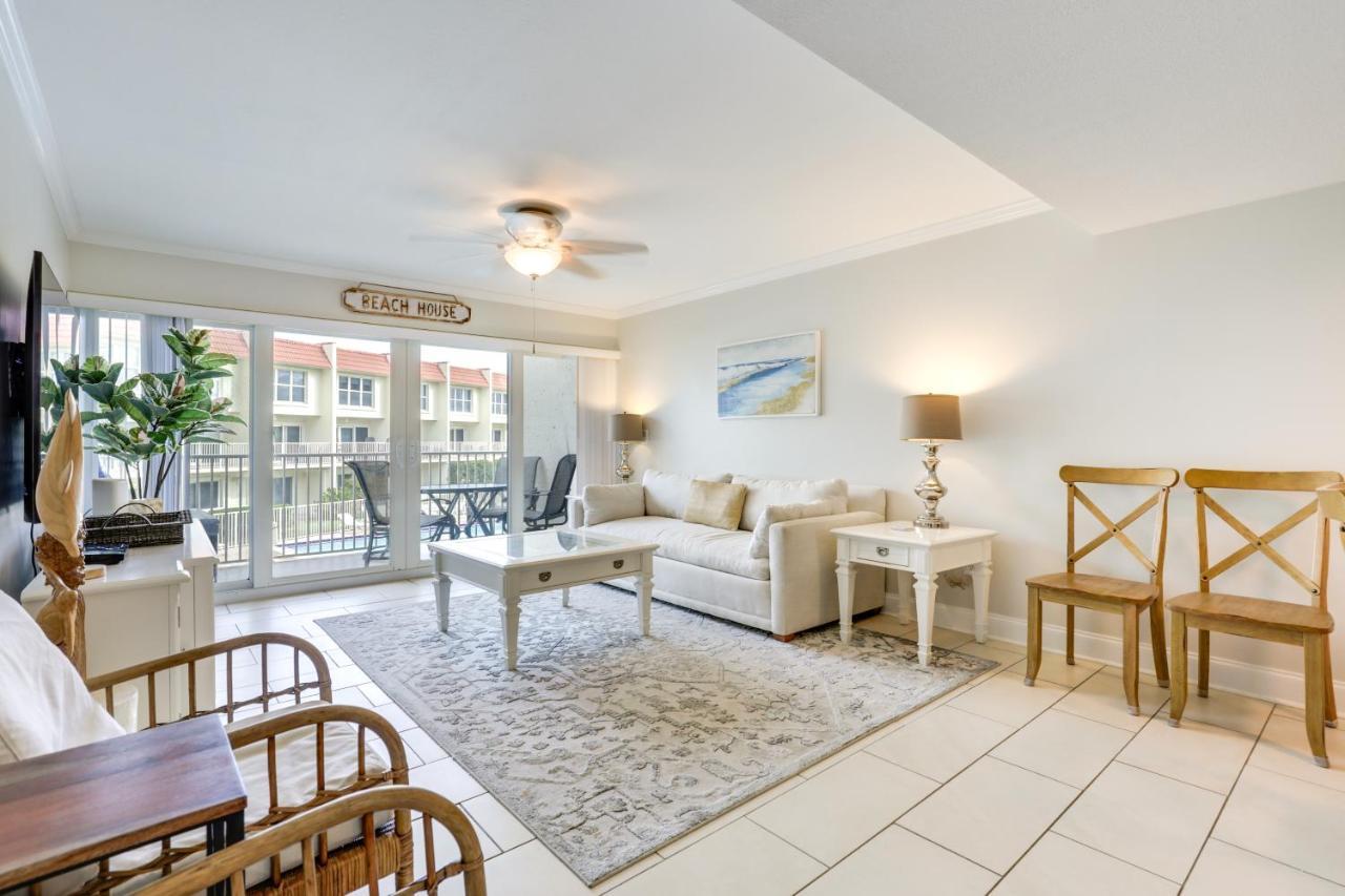 Апартаменты St Augustine Poolside Oasis With Private Patio! Сент-Огастин Экстерьер фото